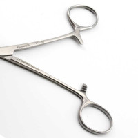 Dandy Forceps 5 1/2" Curved Sideways