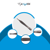 Brown Adson Forceps 4 3/4" Gun Metal Coated 7x7 Teeth