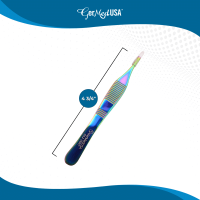 Brown Adson Forceps 4 3/4" Rainbow Coated 7x7 Teeth