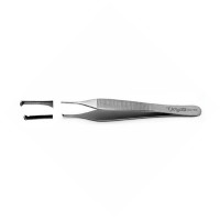 Adson Tissue Forceps 2x3 Teeth Delicate 4 3/4"