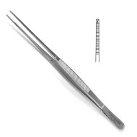 Potts Smith Tissue Forceps 1x2 Teeth 7"