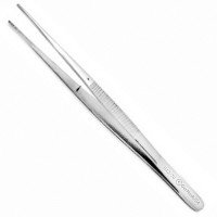Potts Smith Dressing Forceps Serrated Jaws 12"