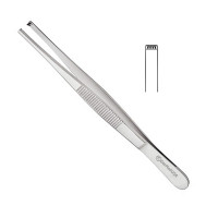 Tissue Forceps 4x5 Teeth 5"