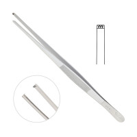 Thumb Tissue Forceps 3x4 Teeth 5"