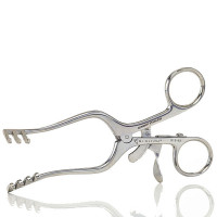 Weitlaner Retractor 3x4 Teeth 8" Blunt