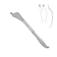 Aufranc Cobra Retractor 12" 40mm Serrated Blunt with Grip Handle