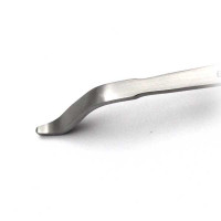 Mini Hohmann Retractor 6" 8mm Wide Blade 17mm 45 Degree Drop 12mm Handle Bent