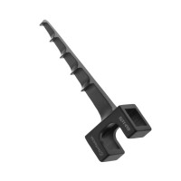 McCulloch Retractor Toothed Hook Blade 40mm Depth Titanium