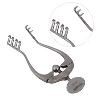 Jansen Mastoid Retractor 3x3th Sharp 3 1/4"