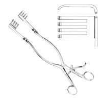 Beckman-Adson Retractor 12" Blunt 1"x1"