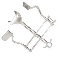 Balfour Abdominal Retractor 7" Spread Solid Side Blades
