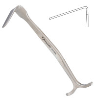 Smillie Retractor 5 1/2" T-Handle Large Angled 19x60mm