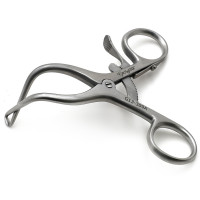 Gelpi Crossover Retractor (Neroma) Deep Angle 3 1/2" 9cm Blunt Tips