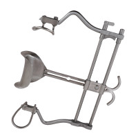Balfour Abdominal Retractor 8 1/2" Spread with Ratchet Bar