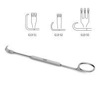 Meyerding Retractor 7" - 1/8" X 1/4" Blade With Teeth
