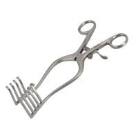 Adson Retractor 7 1/2" Angled Blunt 5x4 Prong