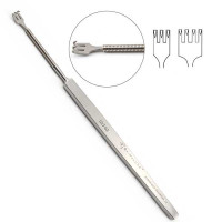 Blair Flexible Shank Retractor 6 1/4" Three Blunt Prong