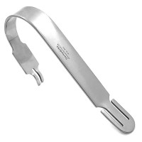 Stubbs Short Prong Collateral Ligament Retractor with Strap 8" 27mm