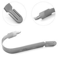 Stubbs Short Prong Collateral Ligament Retractor with Strap 8" 27mm