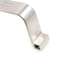 Initial Incision Short Blade Curved Flat 25mm x 114mm