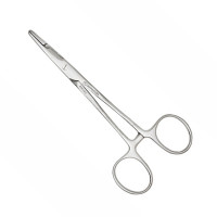 Olsen Hegar Needle Holder Left Hand with Scissors 5 1/2"