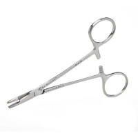 Olsen Hegar Needle Holder Scissors Combination 4 3/4" Delicate Serrated