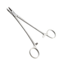 Adson Needle Holder Fenestrated Jaws  7"