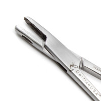 Adson Needle Holder Fenestrated Jaws  7"