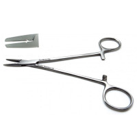 Crile Wood Needle Holder 6" Smooth