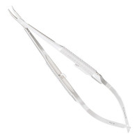 Micro Surgery Needle Holder 7 1/8" Curved Jaws