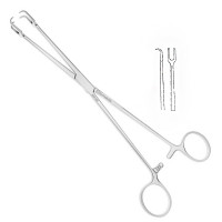 Schroeder Vulsellum Forceps 9 inch Angl...