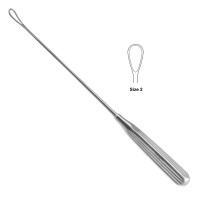 Thomas Uterine Curette 10 1/2" Blunt Size 2