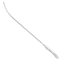 Sims Uterine Sound Silver Plated Plain 12 1/2"
