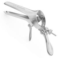 Cusco Vaginal Speculum Folding Handles Medium 1 3/8" x 4" With Side Screw