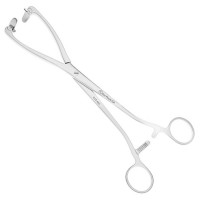 Collin Uterine Forceps Swivel Jaws Size 10 1/2"