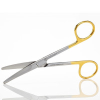 Mayo Scissors Tungsten Carbide Curved 5 1/2"