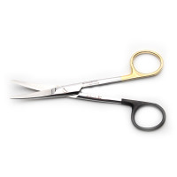 Mayo Scissors Curved 5 1/2" Tungsten Carbide - Super Sharp