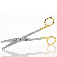 Mayo Scissors Tungsten Carbide Curved 6 3/4"