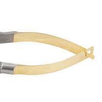 Castroviejo Needle Holder 5 1/2" Tungsten Carbide Curved Smooth