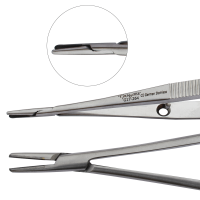 Castroviejo Needle Holder 18cm Straight Serrated