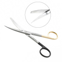 Operating Scissors Sharp Blunt Curved 5 1/2" - Super Sharp Tungsten Carbide