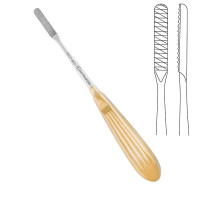 Rasp #7 Single Ended 8 1/2" Straight Downcutting Coarse Grit Serrated Tungsten Carbide