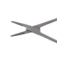 Halsey Needle Holder 5" Tungsten Carbide Serrated Jaw