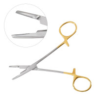 Olsen Hegar Needle Holder Scissors Combination 7 1/2" Serrated - Tungsten Carbide