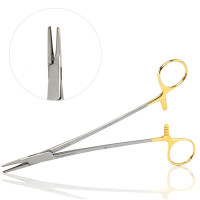 Ryder Needle Holder Serrated 8" Tungsten Carbide