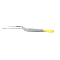 Cushing Forceps Serrated Bayonet Style 7 1/2" - Tungsten Carbide
