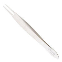 Stevens Iris Forceps 4 1/4" Straight Without Catch