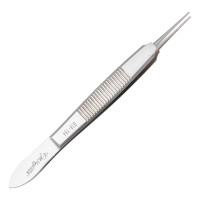 Castroviejo Suture Forceps 4" 1x2 0.9mm Teeth