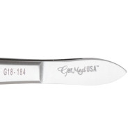 Castroviejo Suturing Forceps 4 1/4" Straight 0.5mm Tip with Tying Platform