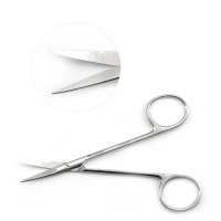Iris Scissors Curved 3 1/2" - Sharp Tips